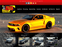Tablet Screenshot of all-in-oneauto.com